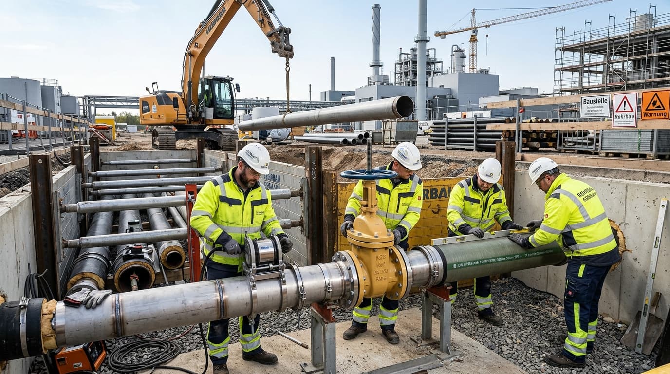 Rohrbau – Atakor Bau NRW